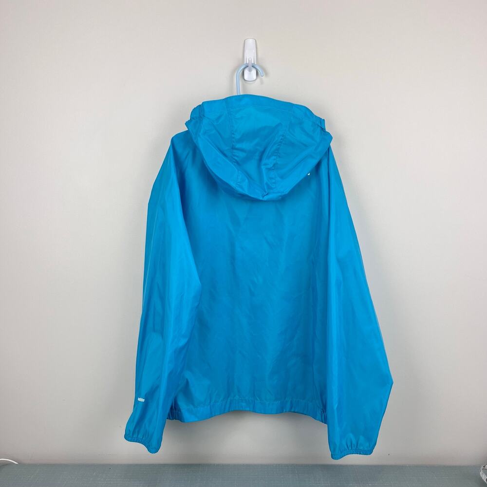 The North Face Girls Blue Hydrenalite Windbreaker Rain Jacket 10/12 - Picture 7 of 8